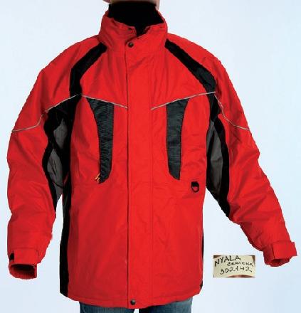 NYALA - zimní nepromokavá bunda, pánská, červená