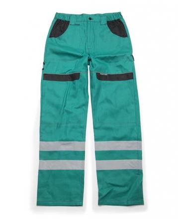 Montrkov kalhoty COOL TREND-REFLEX, zeleno-ern
