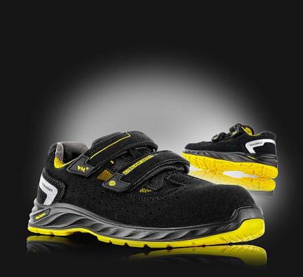Sandál VM EDMONTON 2275-S1P ESD, černo-žlutý
